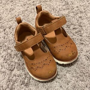 brown mary jane stride rite shoes